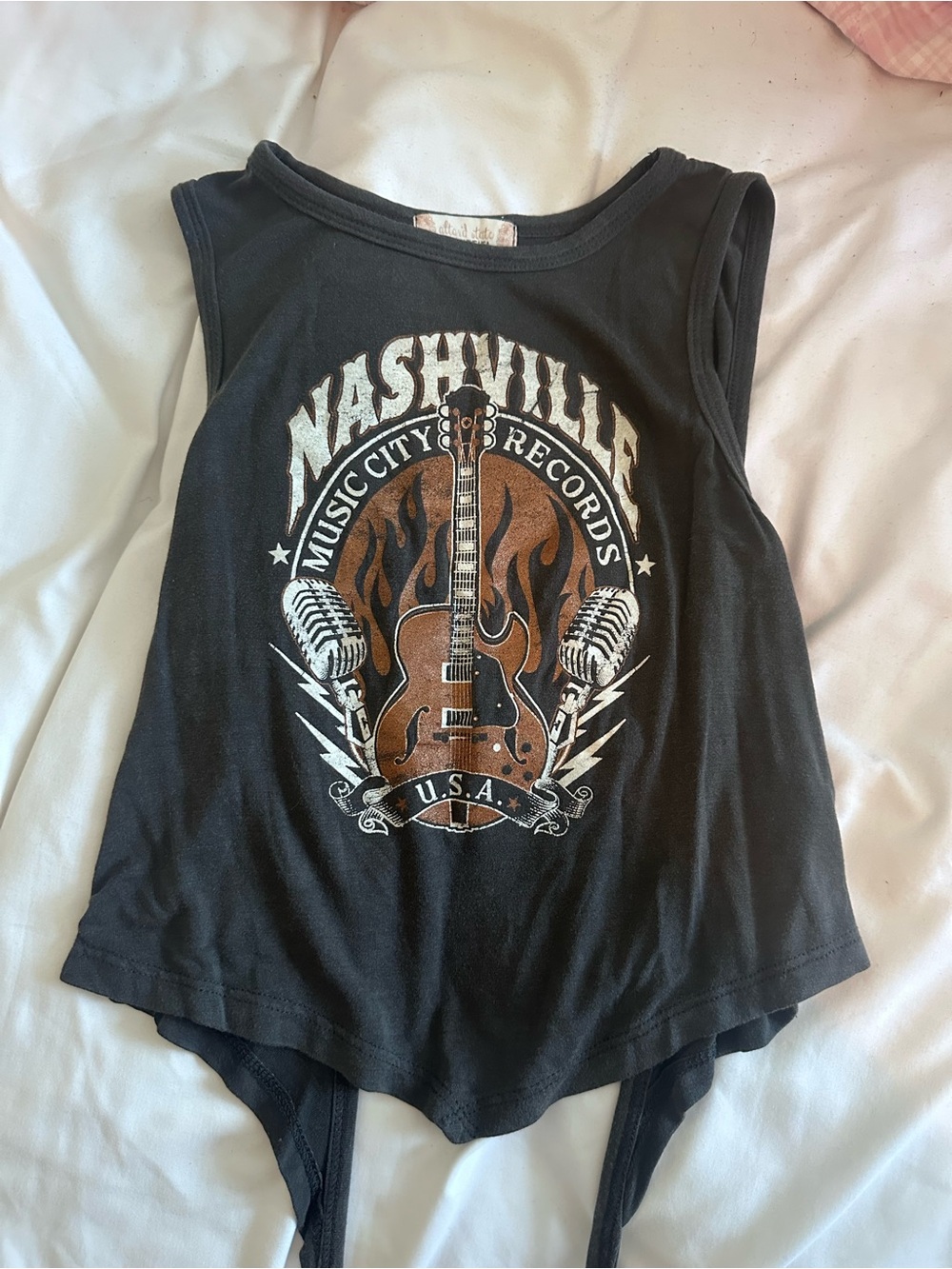 Altar'd State Black Nashville Graphic Tee